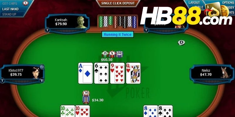 Mẹo chơi Poker HB88 giúp nhanh chóng cải thiện kỹ năng