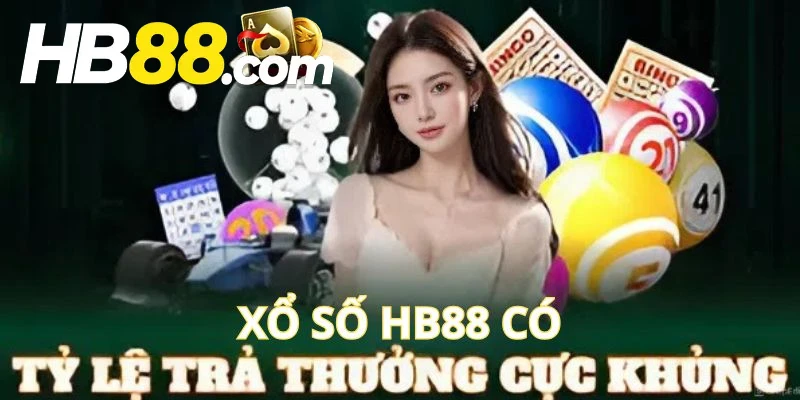 Tỷ lệ trúng cao là ưu điểm lớn của xổ số HB88